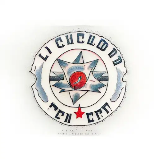 Red hot chilli peppers logo  tattoo design idea