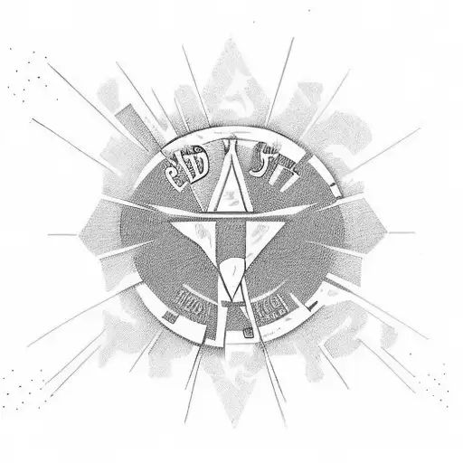 Red hot chilli peppers logo and it has space theme inside it  tattoo design idea
