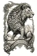 Narnia tattoo design idea