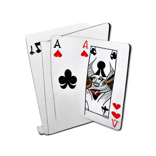 ace and joker playing card  tattoo design idea