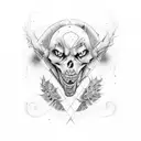 Harsh name tattoo  tattoo design idea