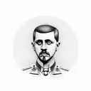 gavrilo princip tattoo design idea