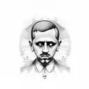 gavrilo princip tattoo design idea