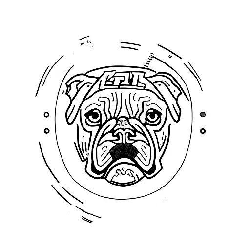 Boxer tattoo design idea