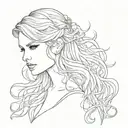 Taylor swift lyrics tattoo design idea