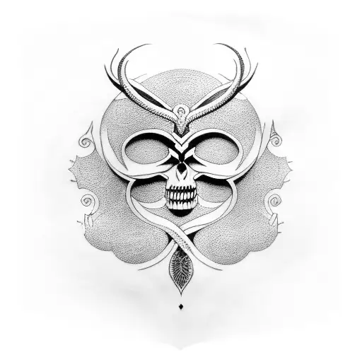 Tree of Life with loki tattoo design idea