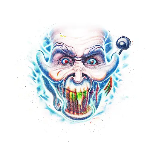 out of the frying pan into the fire tattoo design idea