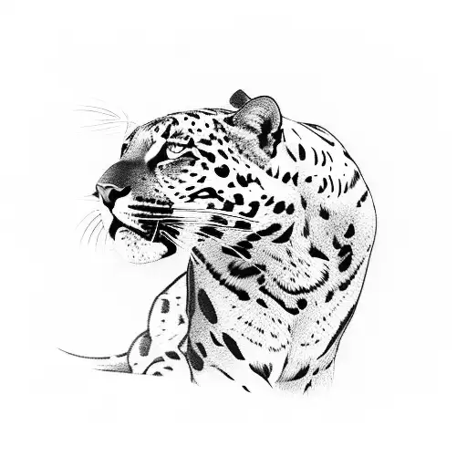 jaguar and panther tattoo design idea