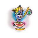 nefertiti tattoo design idea