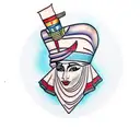 nefertiti tattoo design idea