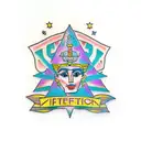 nefertiti tattoo design idea