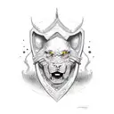 Hustle, Loyalty, respect tattoo design idea