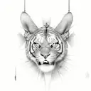 Hustle, Loyalty, respect tattoo design idea