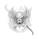 Hustle, Loyalty, respect tattoo design idea