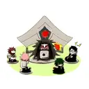 Manga Panel with Yuji Itadori black flash, Deku Vigilante, Shinra Fire Force tattoo design idea