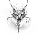 broken heart tattoo design idea