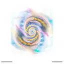 time space spiral tattoo design idea