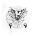 Icarus  tattoo design idea