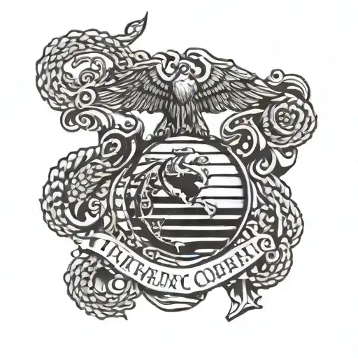 United States Marine Corps, Law Enforcement  tattoo design idea