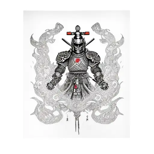 Black Knight tattoo design idea