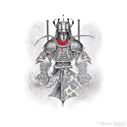 Black Knight tattoo design idea