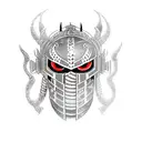 Black Knight tattoo design idea