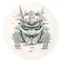 Black Knight tattoo design idea