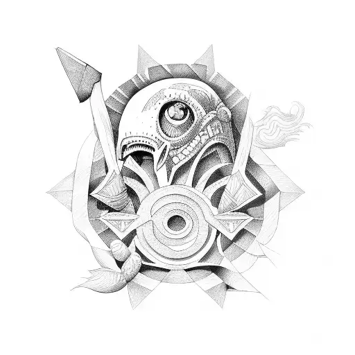 greek Mytholog tattoo design idea