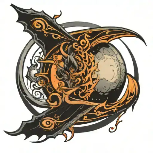 Elara Jupiter moon tattoo design idea