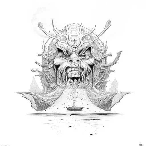 david and goliath tattoo design idea