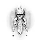 david and goliath tattoo design idea