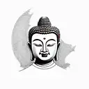Buddha tattoo design idea