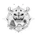 exuma Bahamas  tattoo design idea