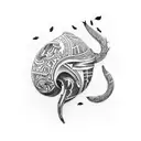 exuma Bahamas  tattoo design idea