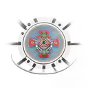 Guerrero azteca tattoo design idea