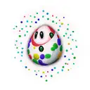 Yoshi Egg tattoo design idea