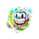 Yoshi Egg tattoo design idea