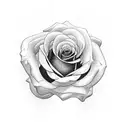 Rose tattoo design idea