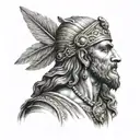 Cyrus the great tattoo design idea