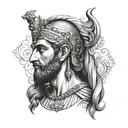Cyrus the great tattoo design idea