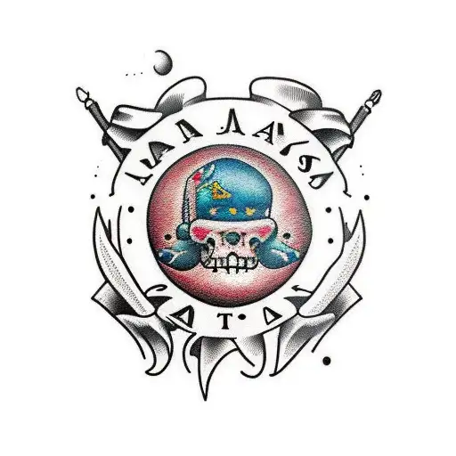 islas playa pesca paraiso tattoo design idea