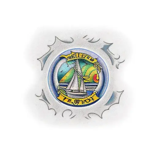 islas paraiso tattoo design idea