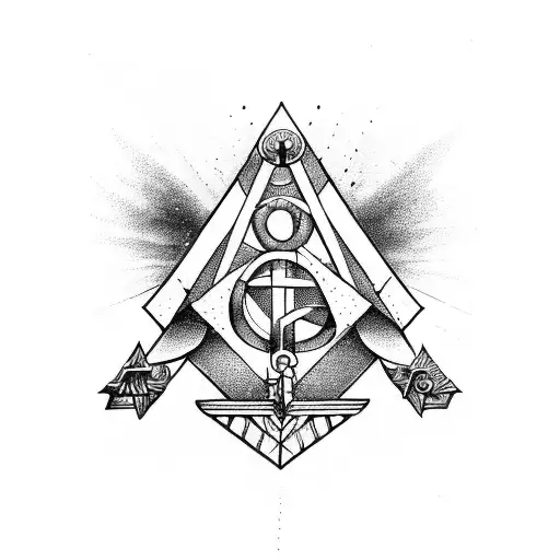 god Masonic Audi vicious tacit tattoo design idea