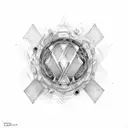 words Audi venit tacit tattoo design idea