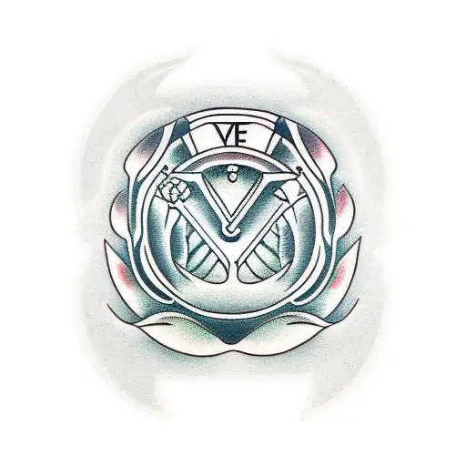  laurel wreath  negative space tattoo design idea