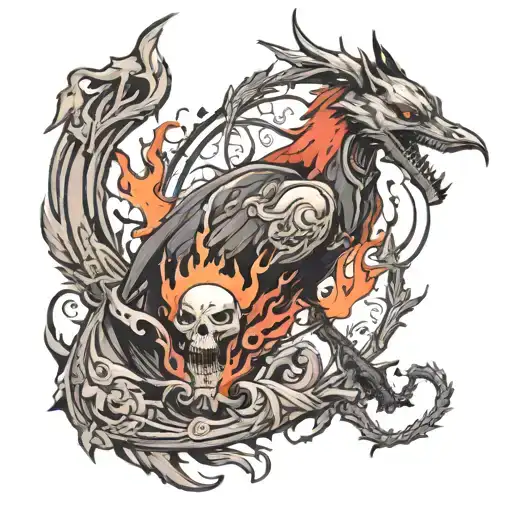 Bloodborne inspired tattoo tattoo design idea