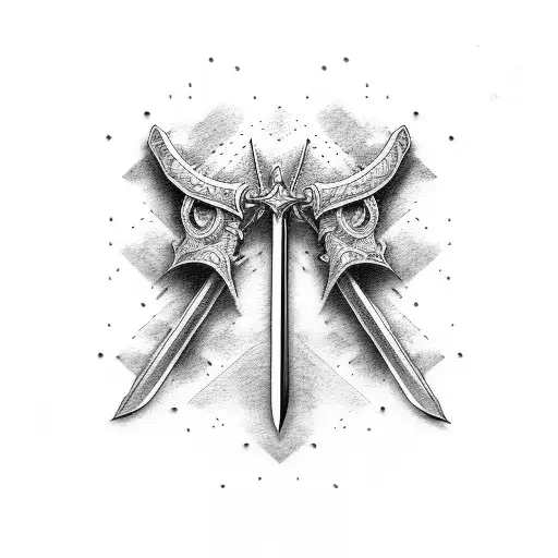 Sword Triceps Tattoo tattoo design idea