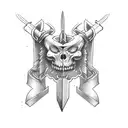 Sword Triceps Tattoo tattoo design idea