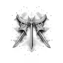 Sword Triceps Tattoo tattoo design idea