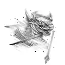 Sword Triceps Tattoo tattoo design idea